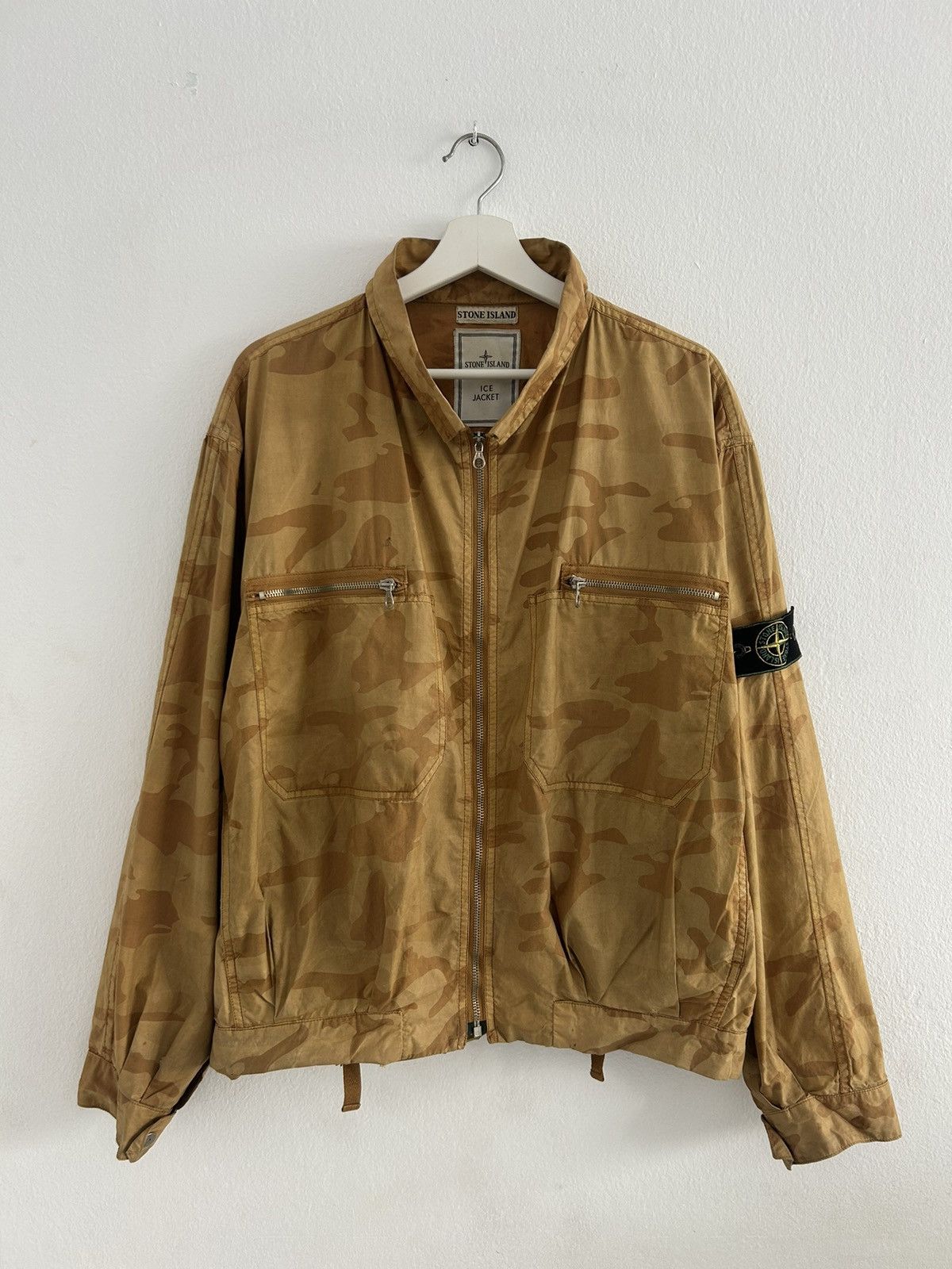 Stone Island SS’90 “Manutenzione del Capo” Ice Camo Jacket