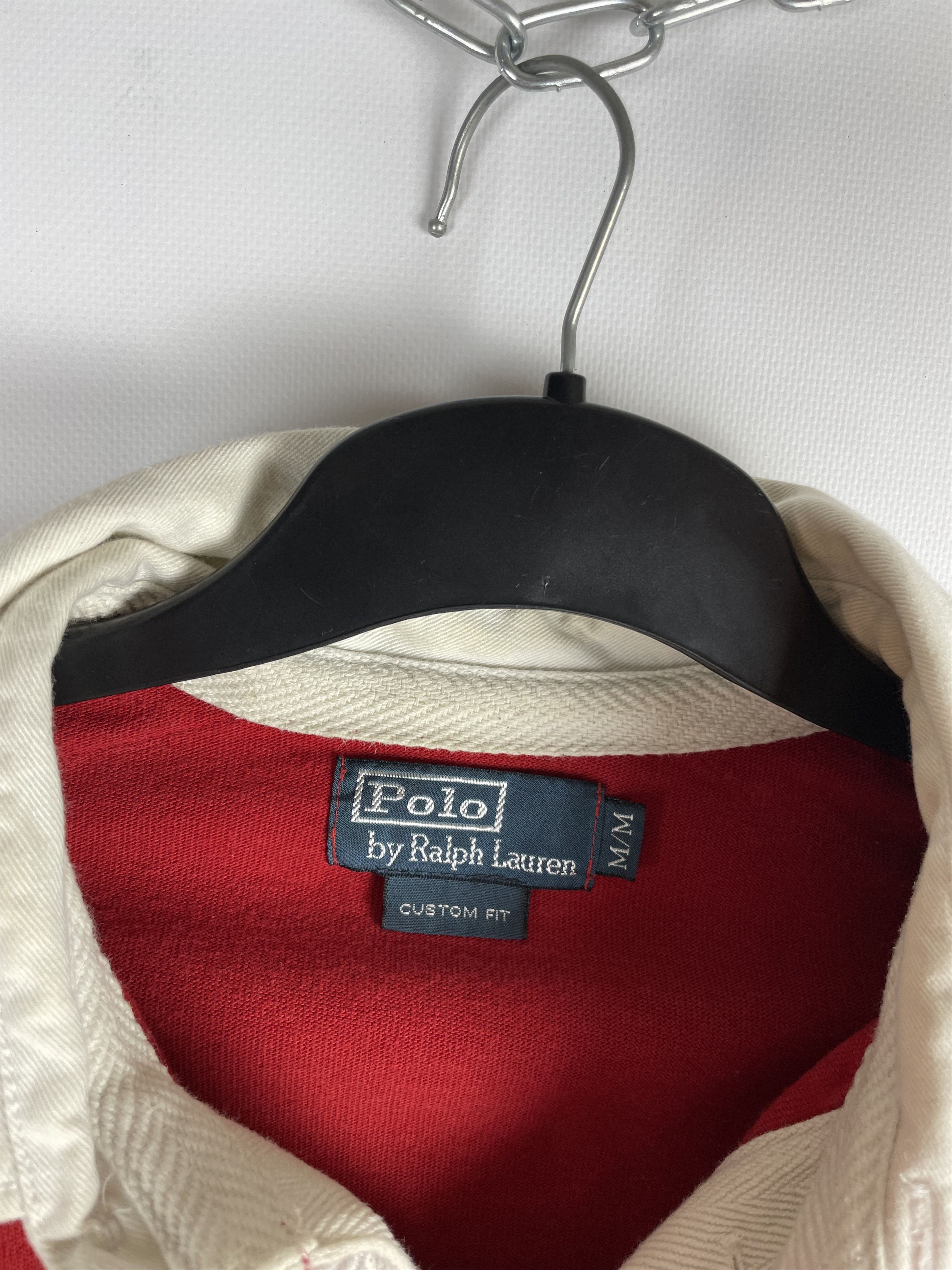 Polo Ralph Lauren Vintage 90s Polo Ralph Lauren Rugby Long Sleeve Shirt Size US M / EU 48-50 / 2 - 5 Thumbnail
