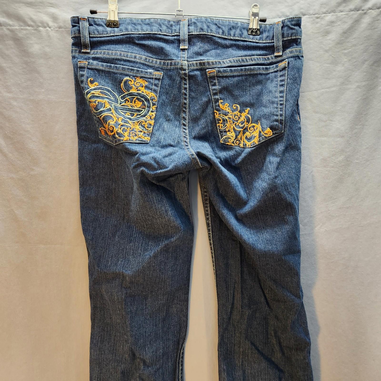 Enyce Vintage Enyce Jeans Blue Womens Size 11 Embroidered Size 30" / US 8 / IT 44 - 7 Thumbnail