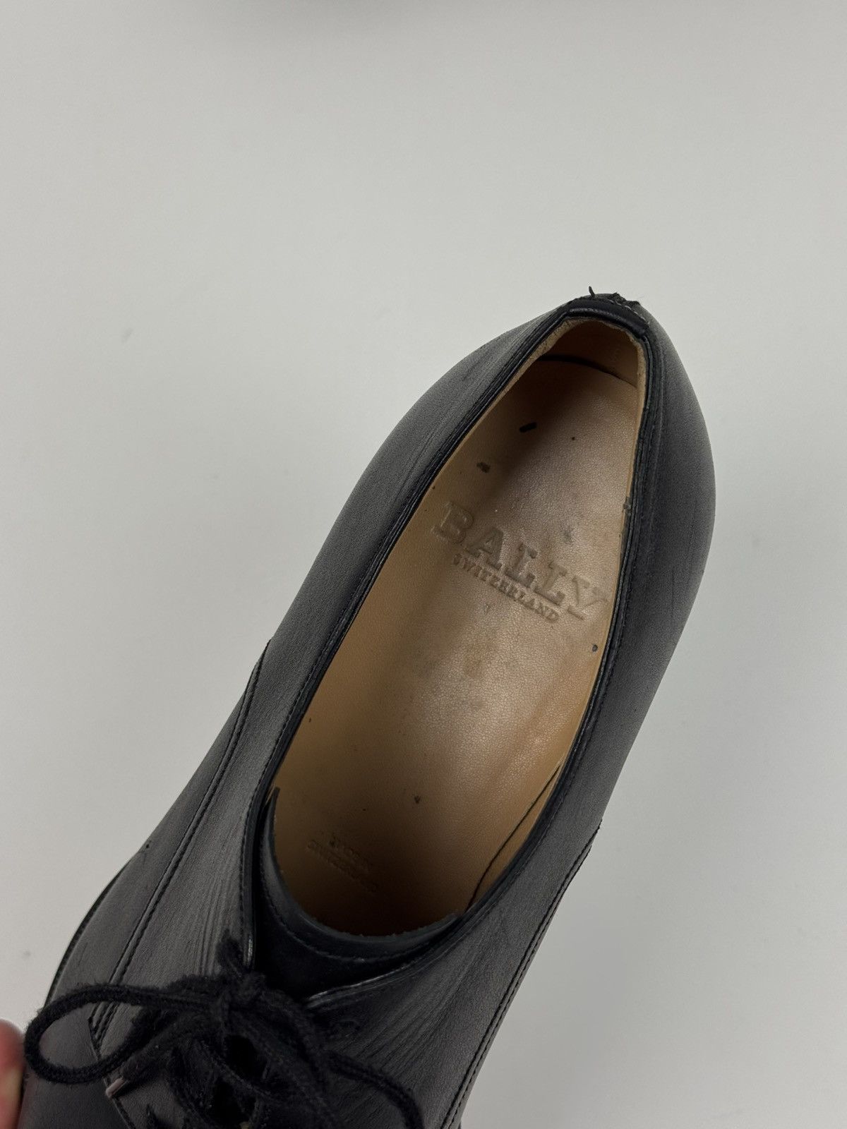 Bally Bally Tayson Leather Black Darby Shoes Men’s US 9 Size US 9 / EU 42 - 13 Thumbnail