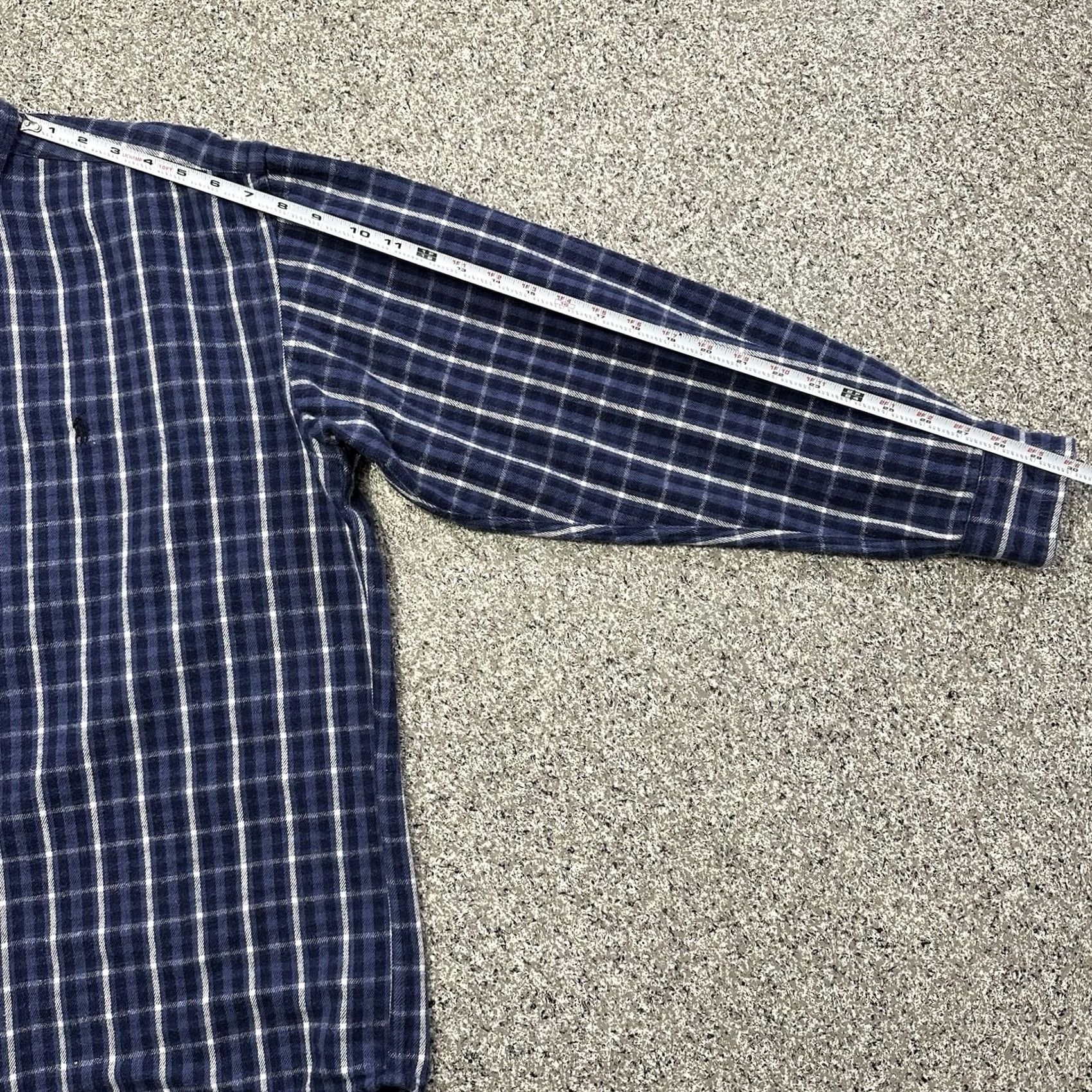 Ralph Lauren Ralph Lauren Blake Flannel Shirt Mens M Long Sleeve Button-Down Plaid Blue Size US M / EU 48-50 / 2 - 6 Thumbnail