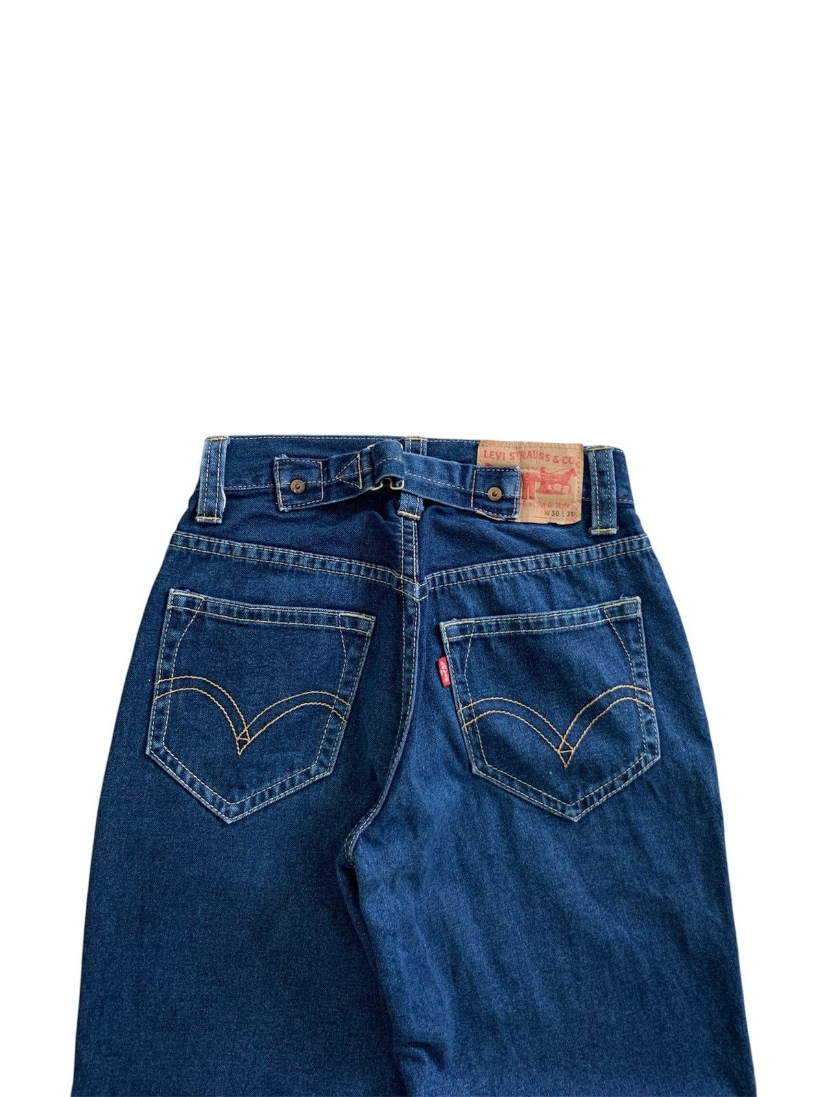 Levi's Vintage Clothing Vintage 90s Levi’s 902 Buckle Back Baggy Jeans Size US 30 / EU 46 - 3 Thumbnail
