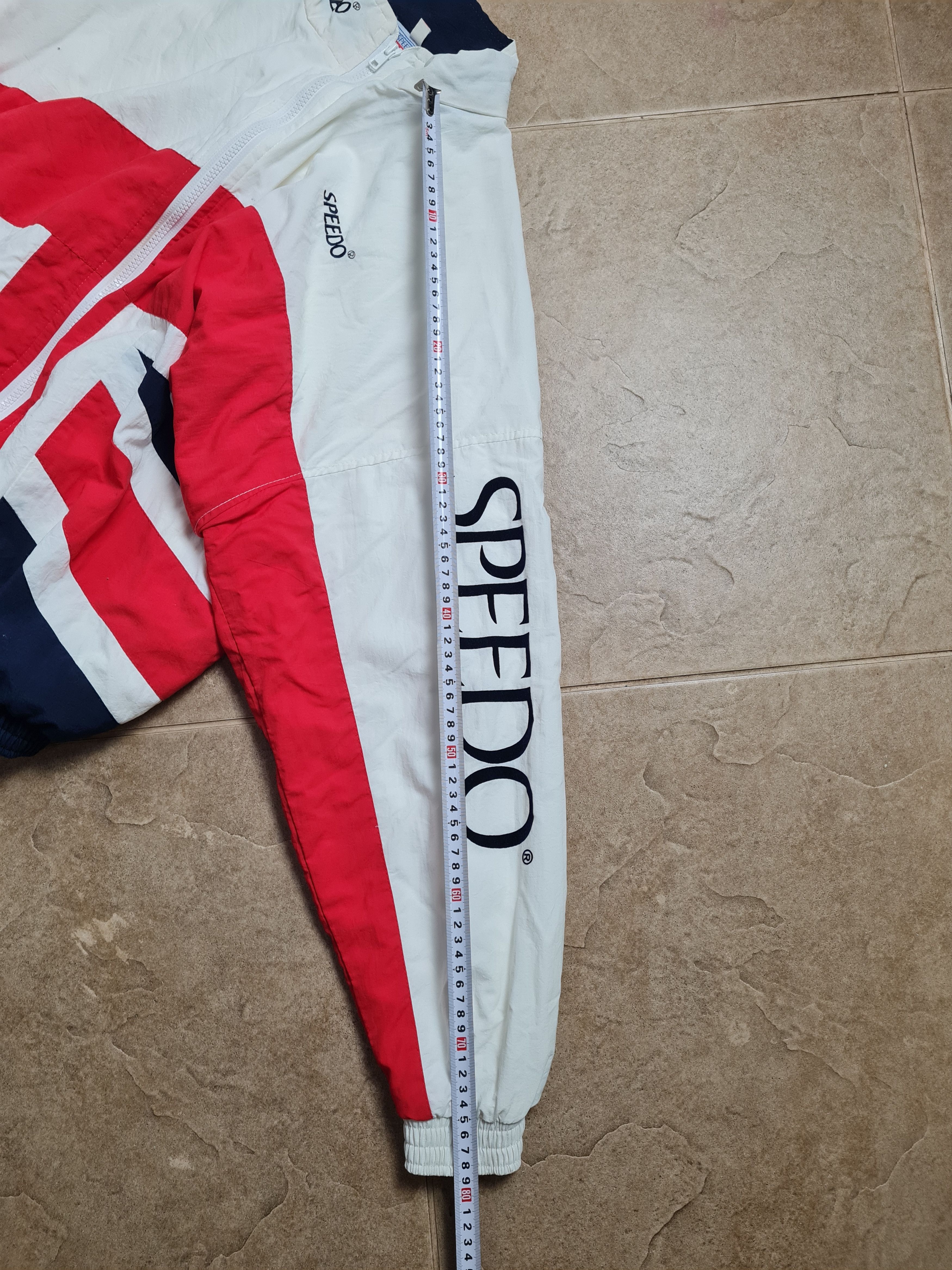 Speedo Vintage Jacket Speedo Union Jack Triathelite 80s Windbreaker Size US S / EU 44-46 / 1 - 7 Thumbnail
