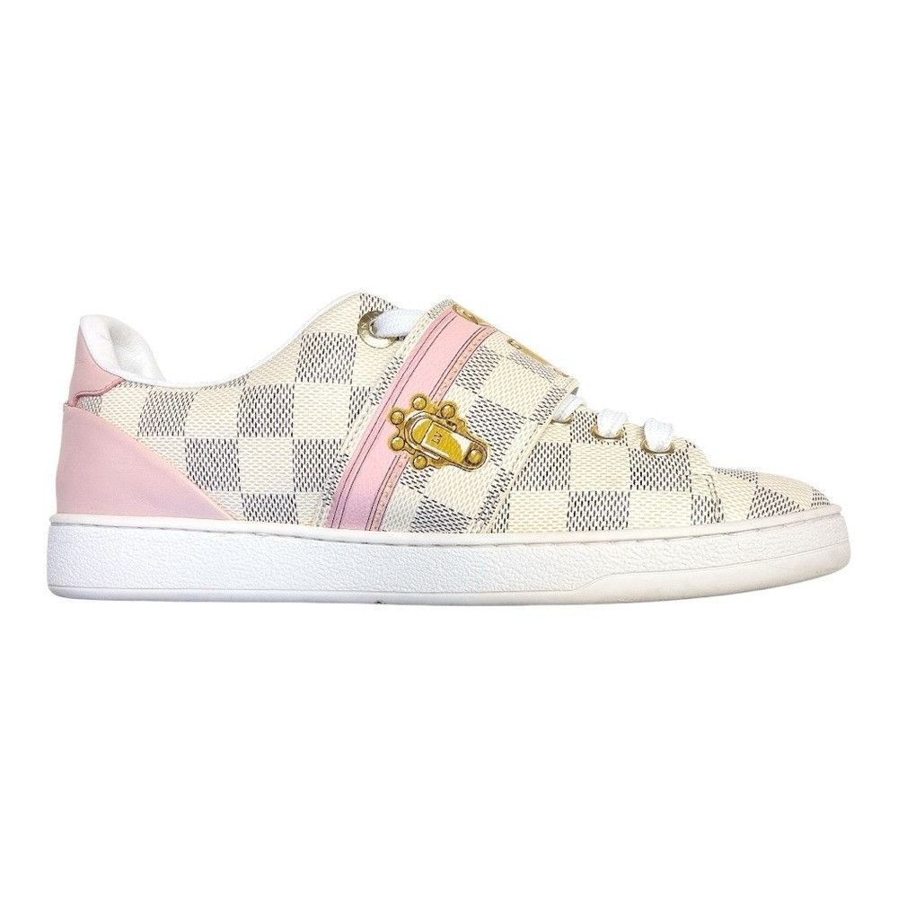 Louis Vuitton Louis Vuitton Frontrow Azur Damier Sneakers EU 37 US 7 Limit Size US 7 / IT 37 - 7 Thumbnail