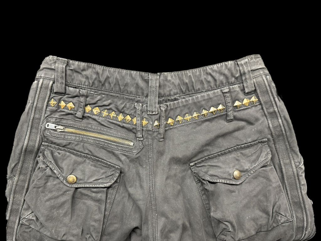 Kiminori Morishita Japan Kiminori Morishita mens studded cargo pants Size US 30 / EU 46 - 5 Thumbnail