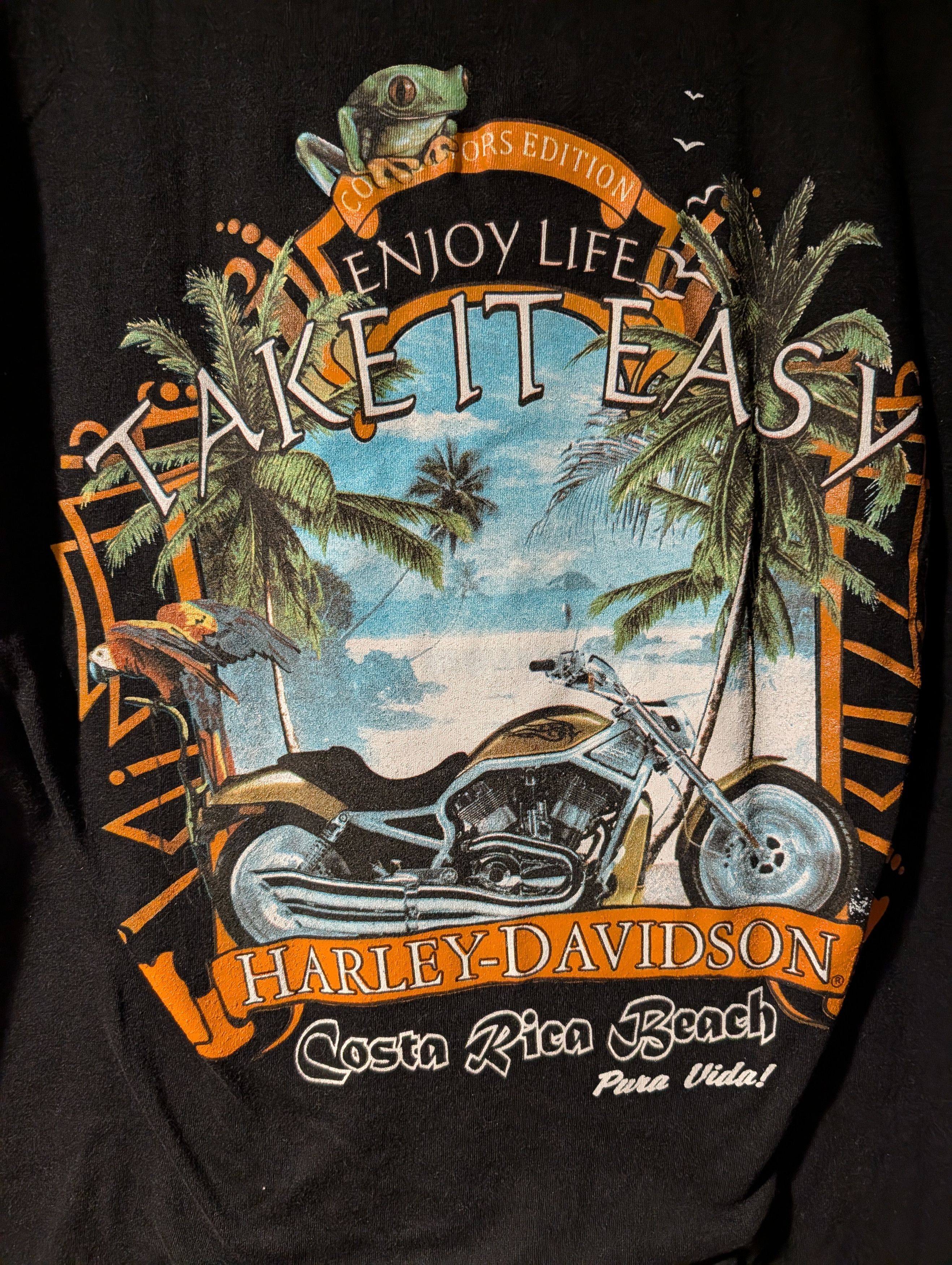 Harley Davidson Harley Davidson Collectors Edition Costa Rica Beach T-Shirt Size US L / EU 52-54 / 3 - 2 Thumbnail