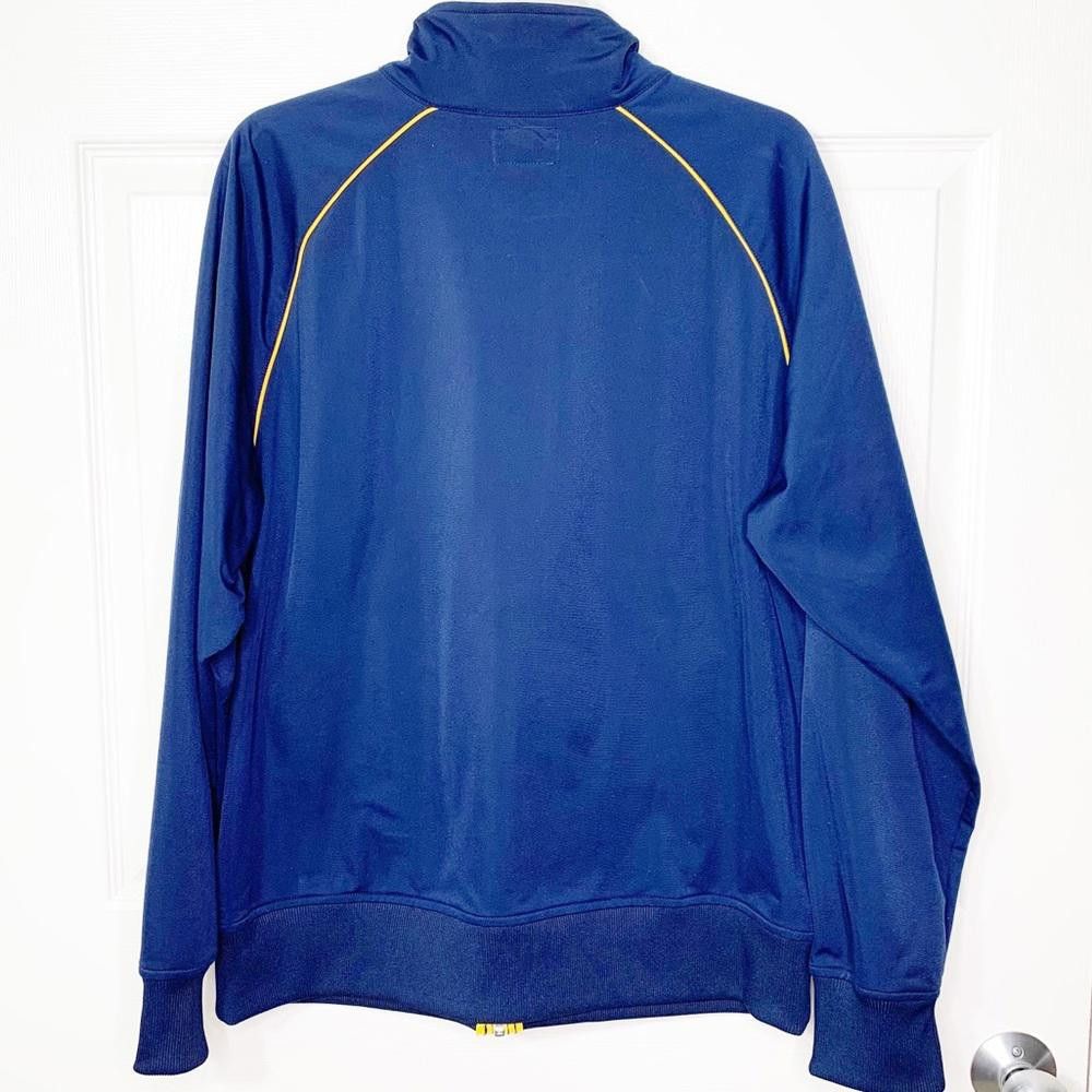 American Eagle Outfitters Vintage American Eagle Full Zip Track Jacket Navy Gold Men L Size US L / EU 52-54 / 3 - 4 Thumbnail