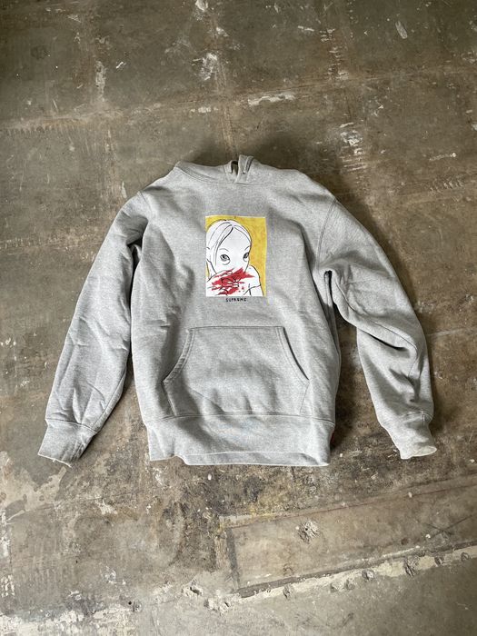 Supreme top nosebleed hoodie