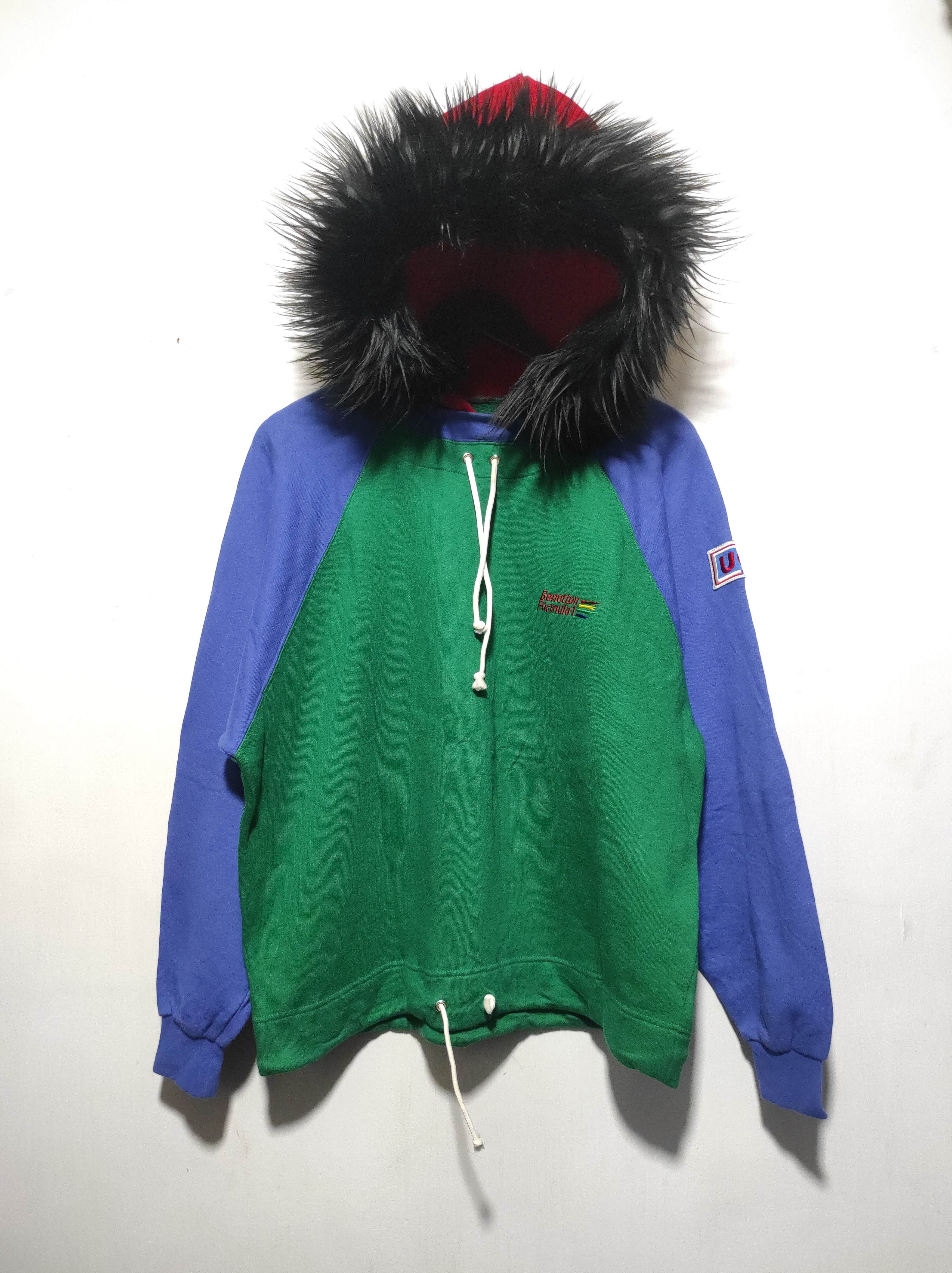If Six Was Nine Benetton Formula 1 Fur Hoodie LGB IfSixWasNine style Size US L / EU 52-54 / 3 - 3 Thumbnail