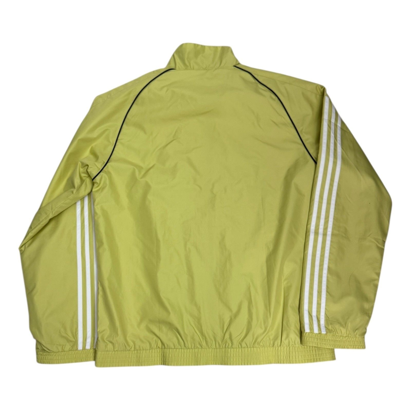 Adidas ADIDAS Vintage Y2K 2000s Neon Windbreaker Jacket Medium Size M / US 6-8 / IT 42-44 - 2 Thumbnail
