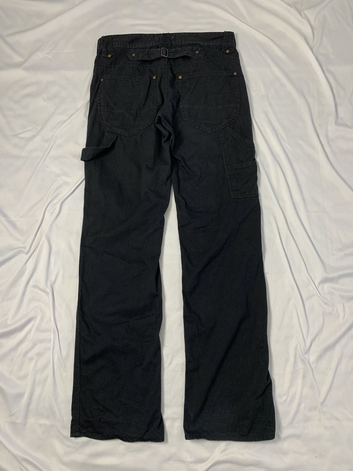 Japanese Brand japanese double knee carpenter twill pant gold experience Size US 30 / EU 46 - 2 Thumbnail