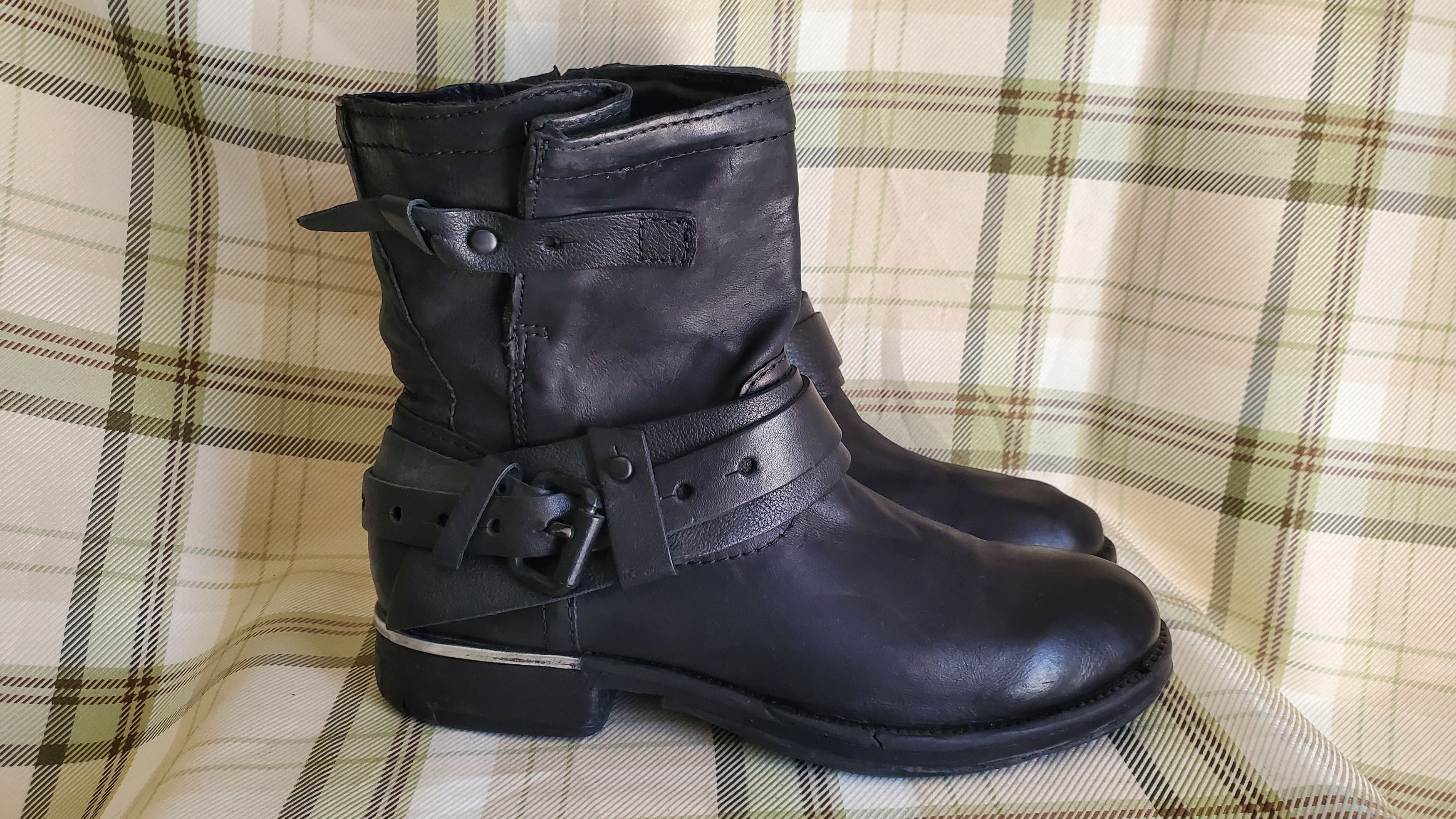 A.S.98 A.S 98 Black Ankle Pull On Boots Size US 9 / IT 39 - 3 Thumbnail