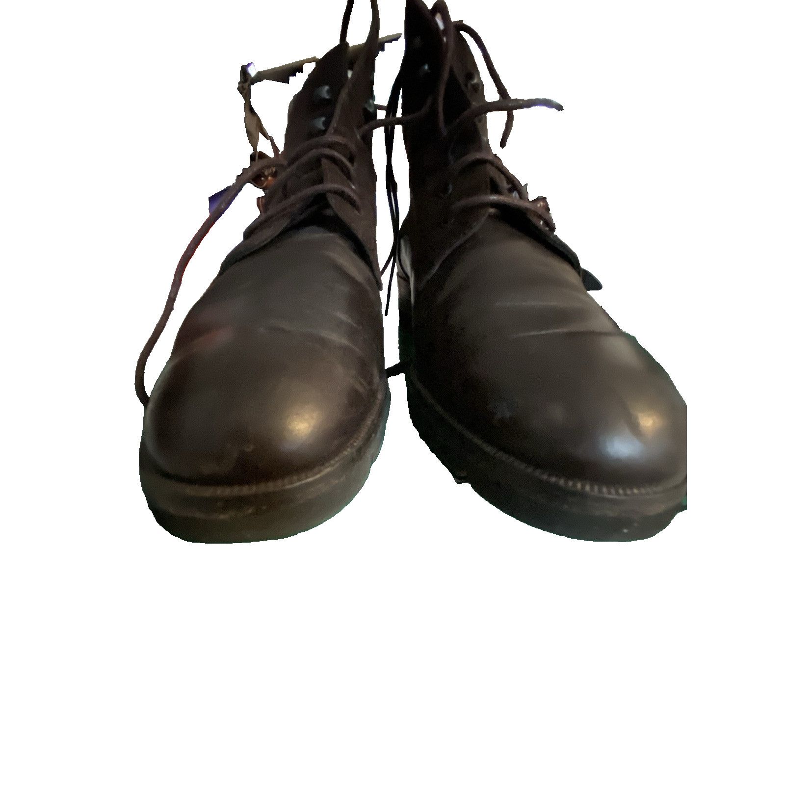 Other Paul Green Brown leather/suede tieup ankle boots sz 5 1/2 Size US 5.5 / IT 35.5 - 2 Thumbnail