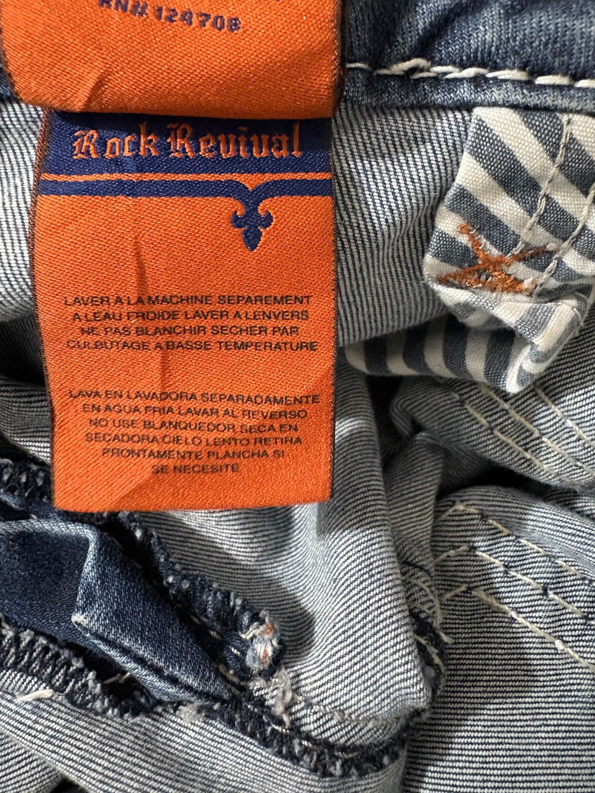 Rock Revival Rock Revival "Jacklyn Boot" Jeans - Size 33 (Fits 35-36) Size US 33 - 13 Thumbnail