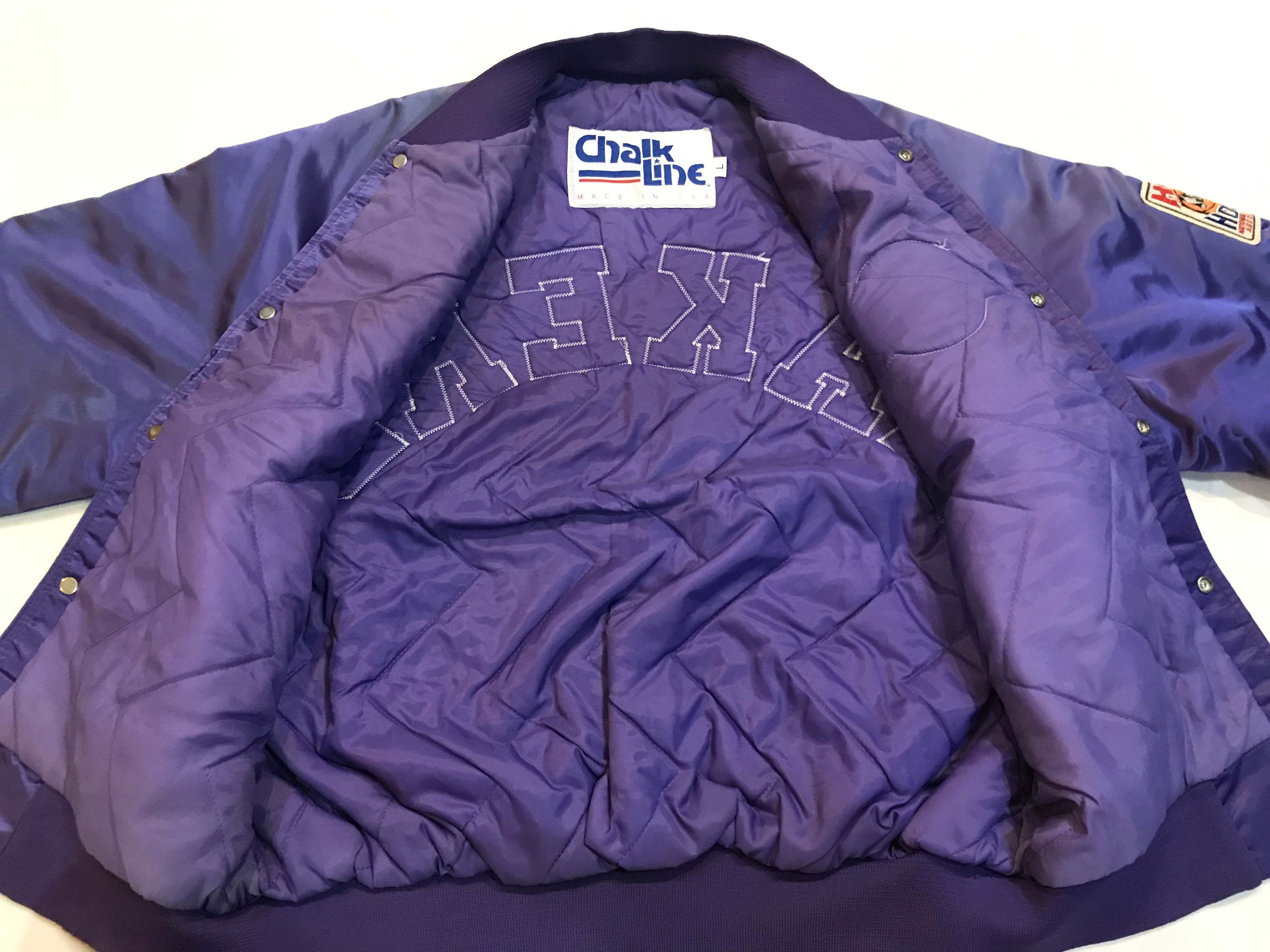 Chalk Line × NBA × Vintage Vintage Chalk Line NBA Los Angeles Lakers Bomber Jacket Size US L / EU 52-54 / 3 - 5 Thumbnail