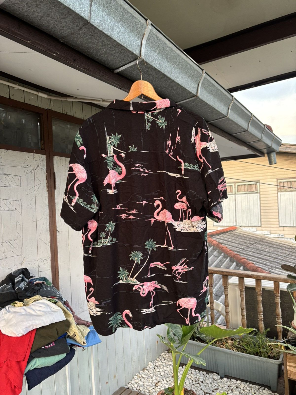 Paradise Found Flamingo paradise found Hawaii shirt Size US XL / EU 56 / 4 - 2 Thumbnail