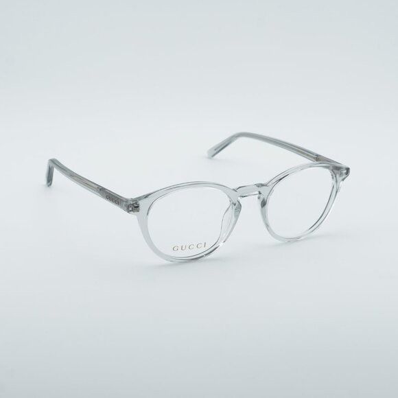 Gucci Gucci GG1998O 004 Square Eyeglasses - Transparent Grey 49mm Size ONE SIZE - 3 Thumbnail