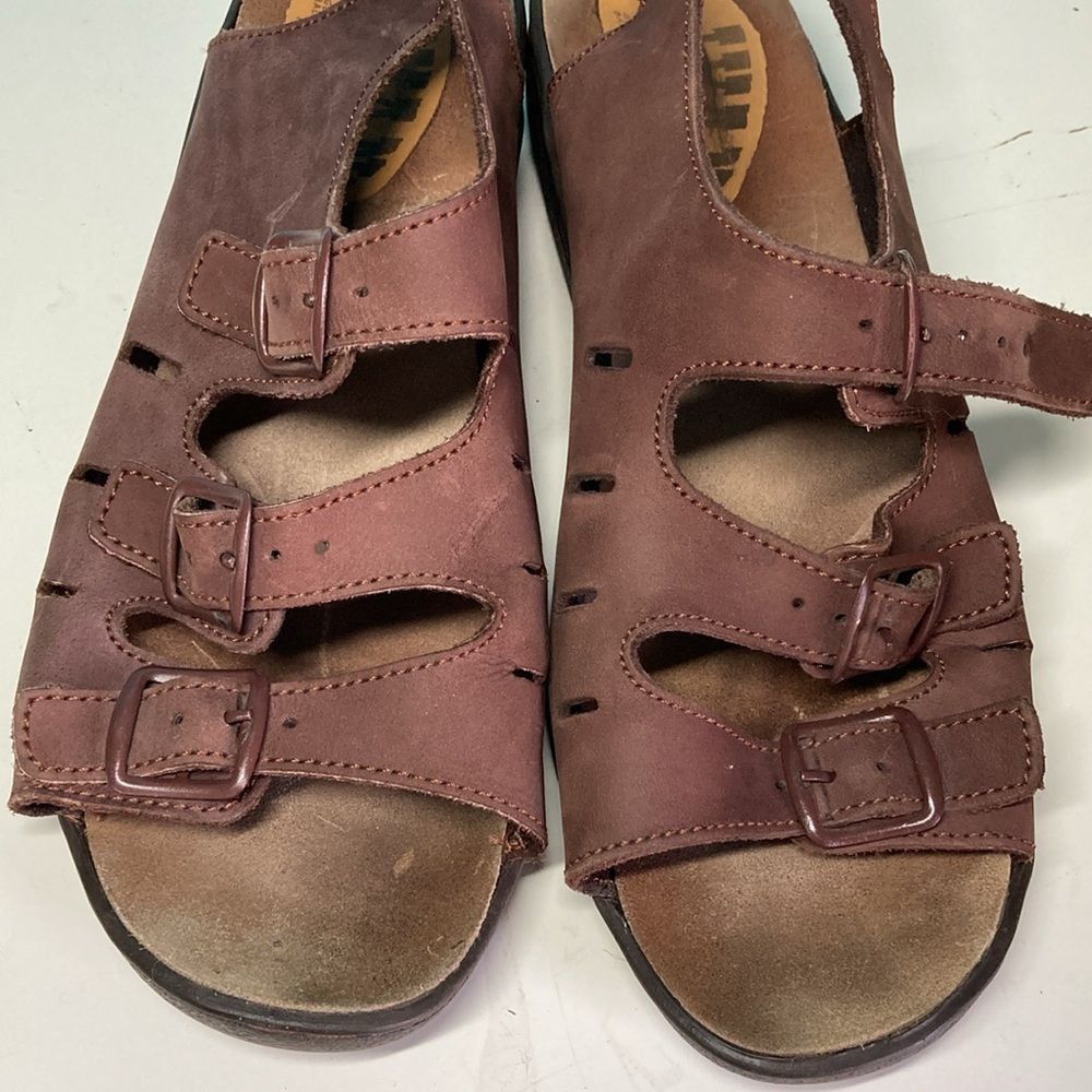 Other Ivan "Lois" Leather Sandals Made in Spain Size 9 Fit like 8.5 Size US 8.5 / IT 38.5 - 8 Thumbnail