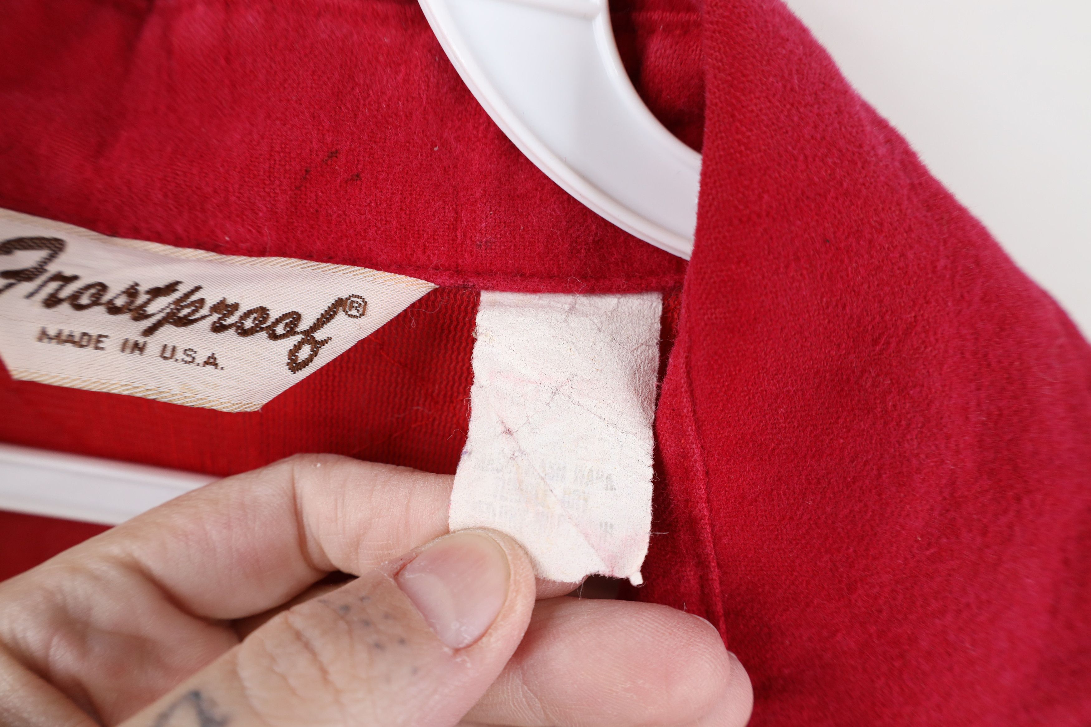 Vintage Vintage 70s Streetwear Chamois Cloth Shirt Jacket USA Size US XL / EU 56 / 4 - 11 Thumbnail