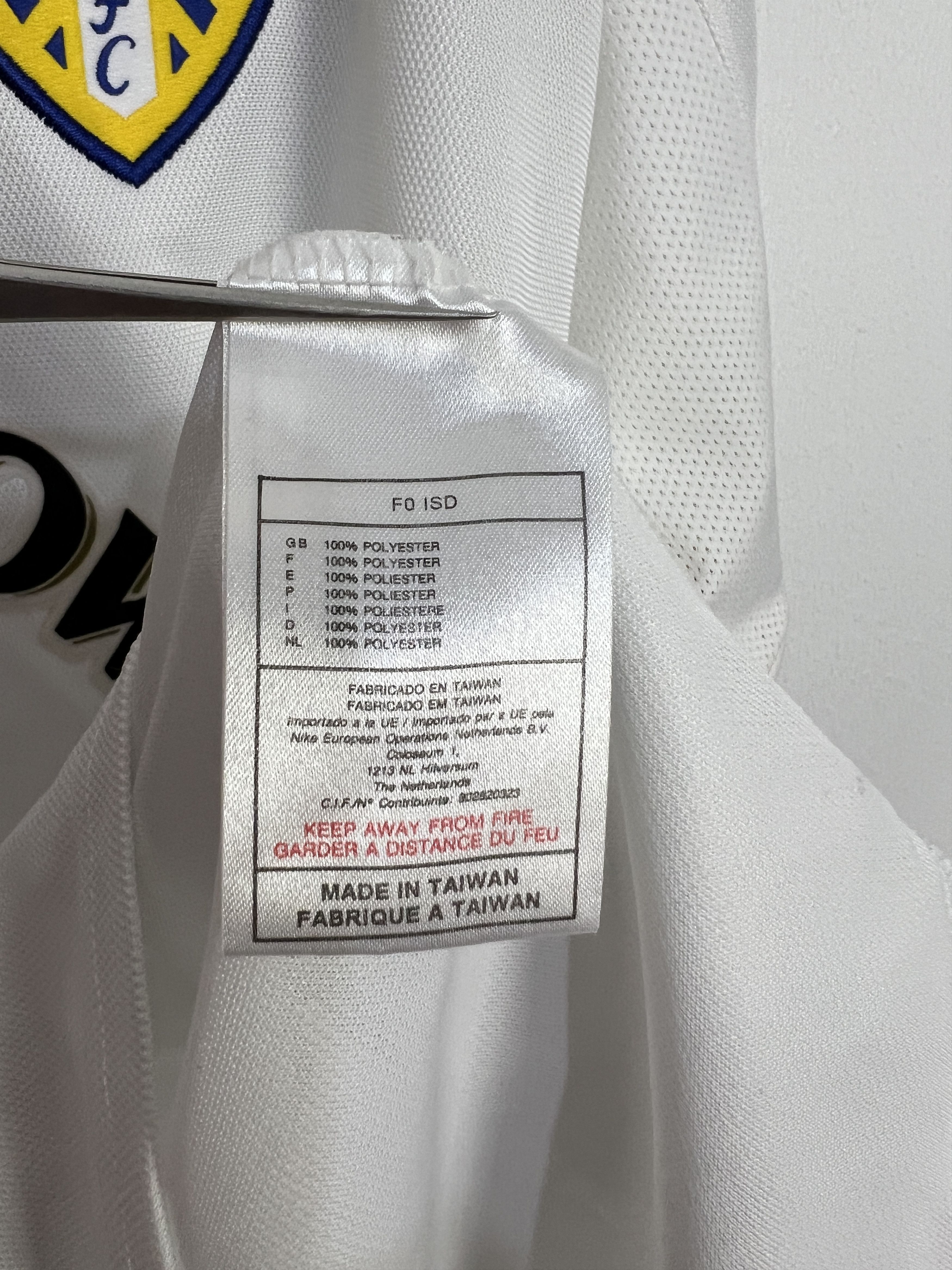 Nike Leeds United Home football shirt 2000 Soccer Nike Jersey Size US XL / EU 56 / 4 - 7 Thumbnail