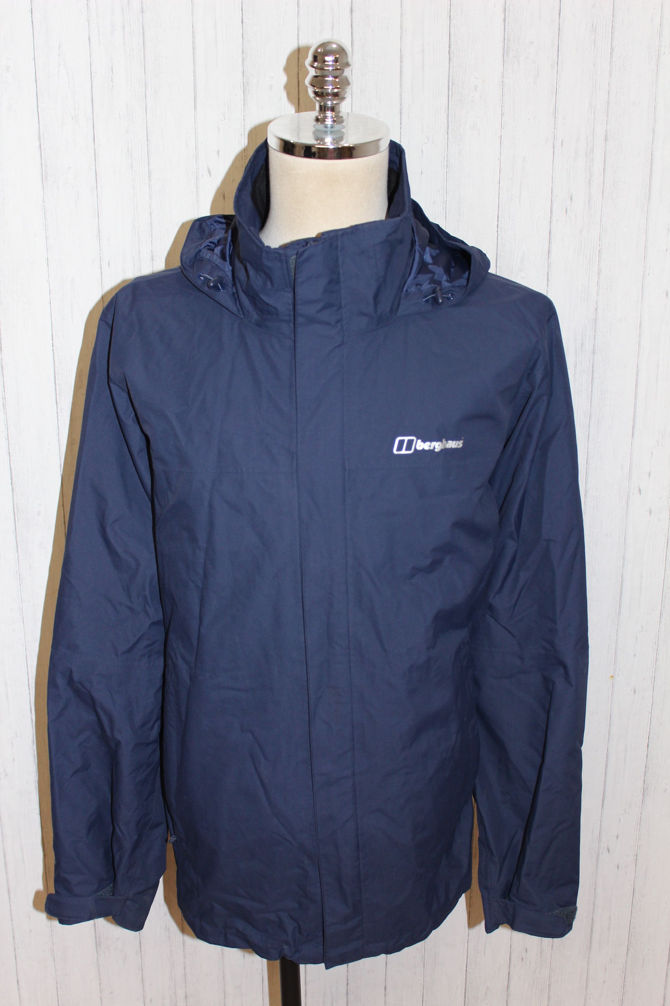 Berghaus BERGHAUS Hydroshell Blue Hooded Jacket Size XL Size US XL / EU 56 / 4 - 1 Thumbnail