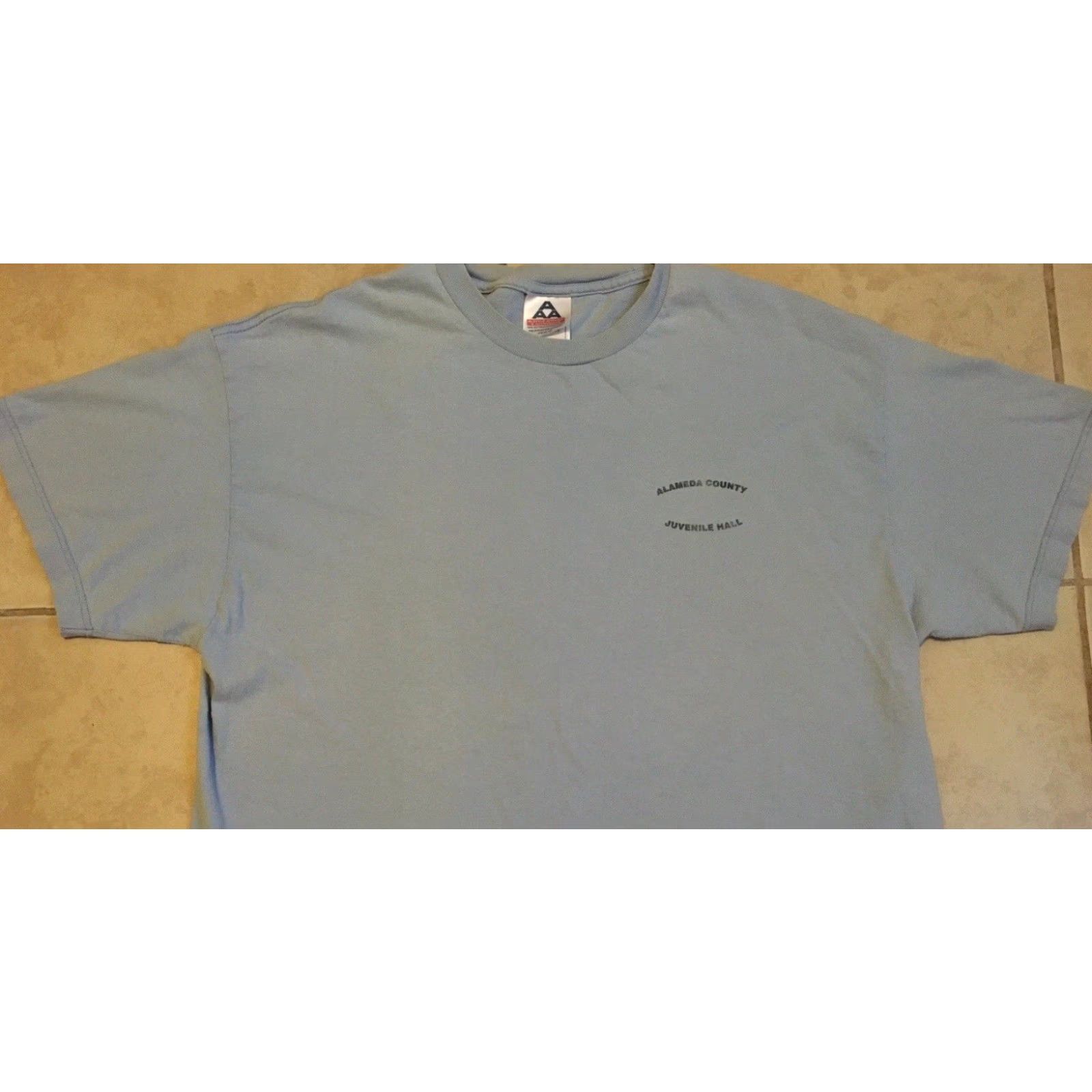 Vintage Vtg Alameda County Juvenile Hall Faded Inmate Shirt XL Prison Uniform Grunge 90s Size US XL / EU 56 / 4 - 4 Thumbnail