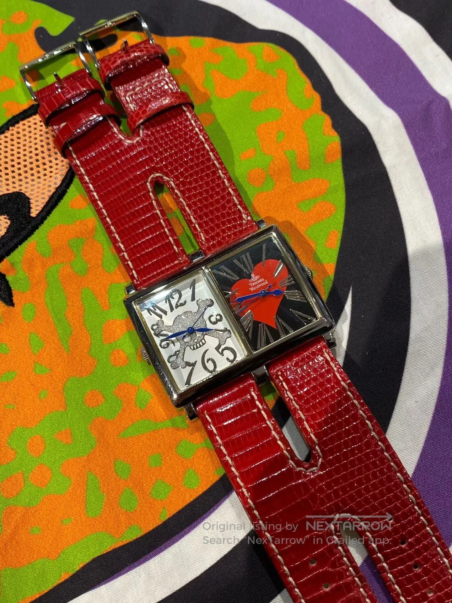 Vivienne Westwood Vivienne Westwood Skull Saturn Heart Watch. Size ONE SIZE - 3 Thumbnail