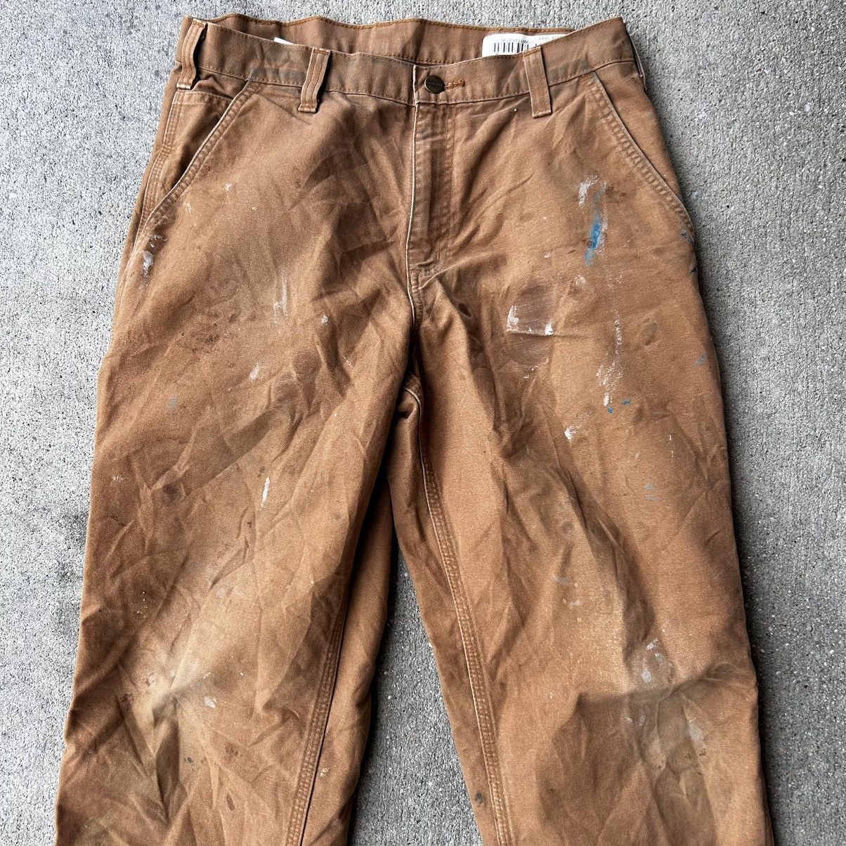 Carhartt × Vintage 2007 Carhartt paint splatter workwear pants Size US 32 / EU 48 - 2 Thumbnail