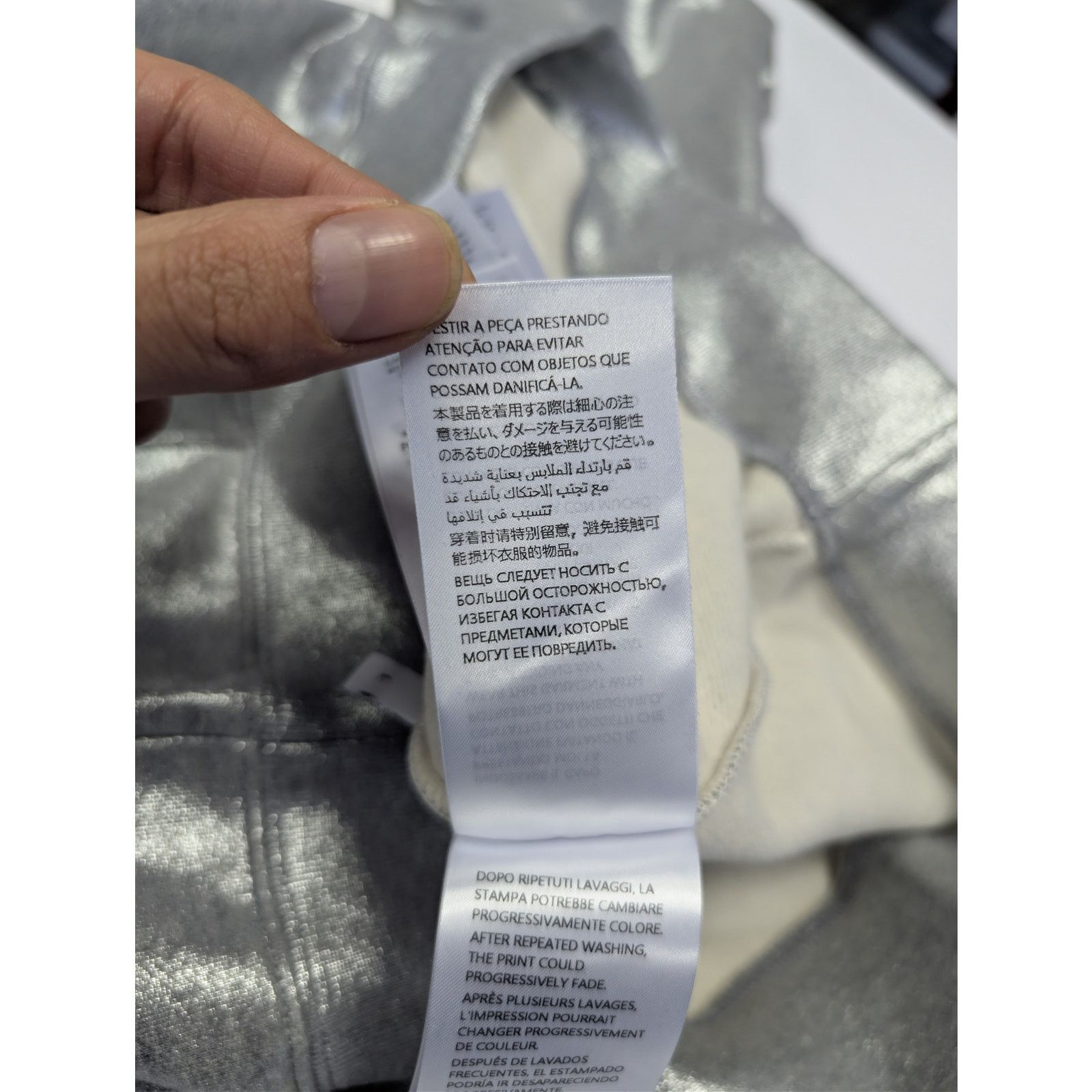 Gucci o1rshd1 Printed Cotton Jersey Hoodie Sweatshirt in Grey Size US L / EU 52-54 / 3 - 19 Thumbnail