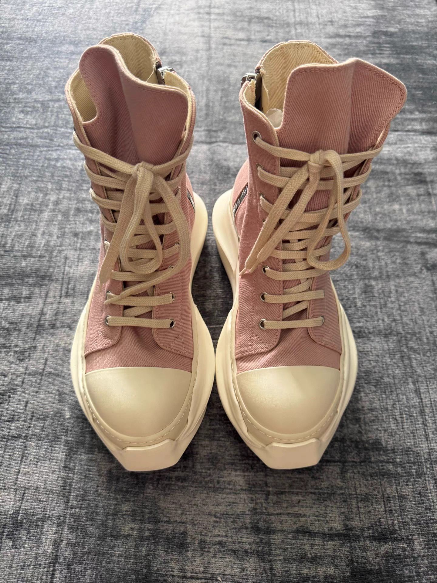 Rick Owens Rick Owens Pink Tank Sole Turbo Cyclops Size US 7 / EU 40 - 3 Thumbnail