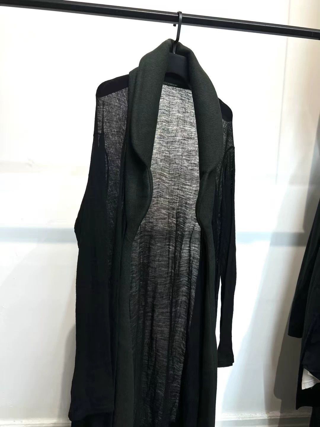 Yohji Yamamoto Yohji Yamamoto 1996 AW Wool Felt Cardigan M 95%W 5%N Size M / US 6-8 / IT 42-44 - 3 Thumbnail