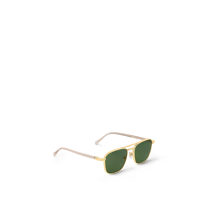 Louis Vuitton LV Signature Metal Square Sunglasses Size ONE SIZE - 2 Thumbnail