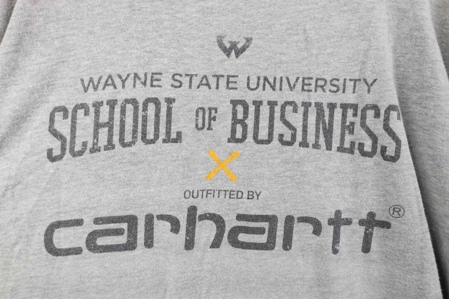 Carhartt Y2K Carhartt Spell Out Detroit Short Sleeve T-Shirt Gray Size US L / EU 52-54 / 3 - 11 Thumbnail