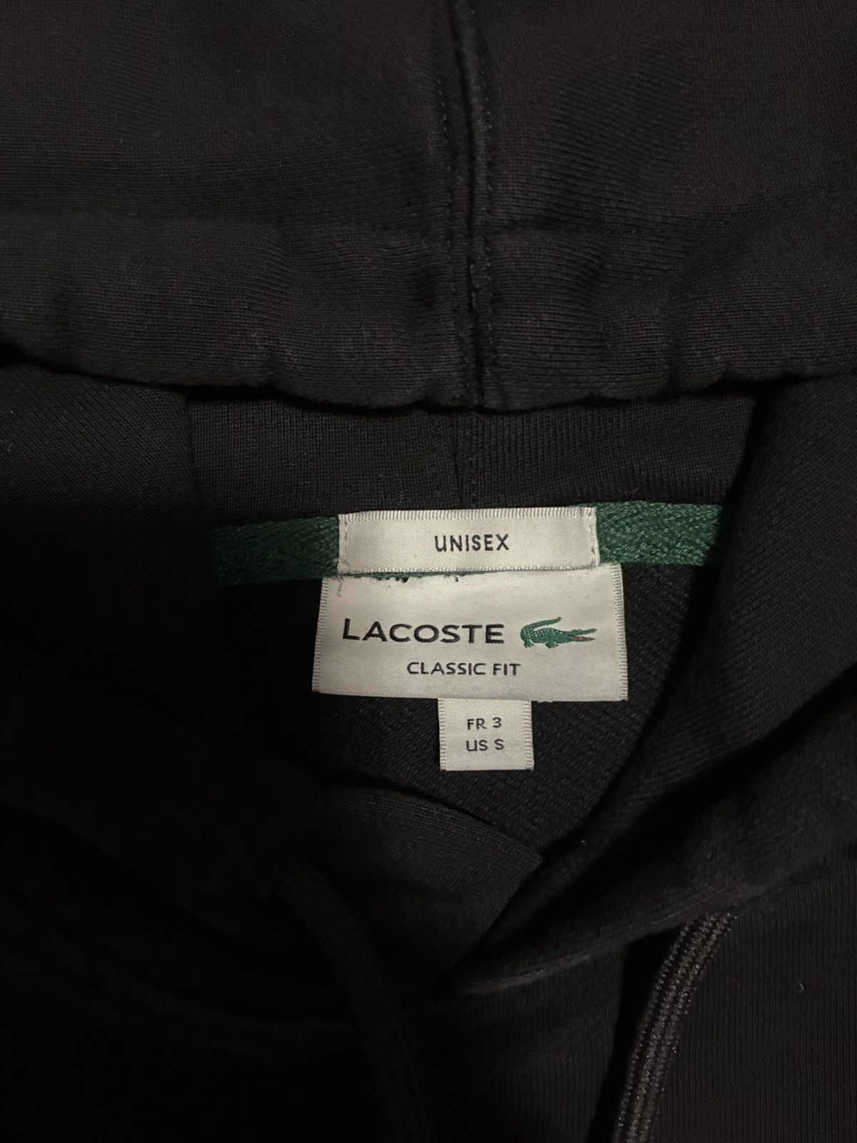 Lacoste Lacoste Mens Black Tracksuit with Croc Logo Size US S / EU 44-46 / 1 - 7 Thumbnail