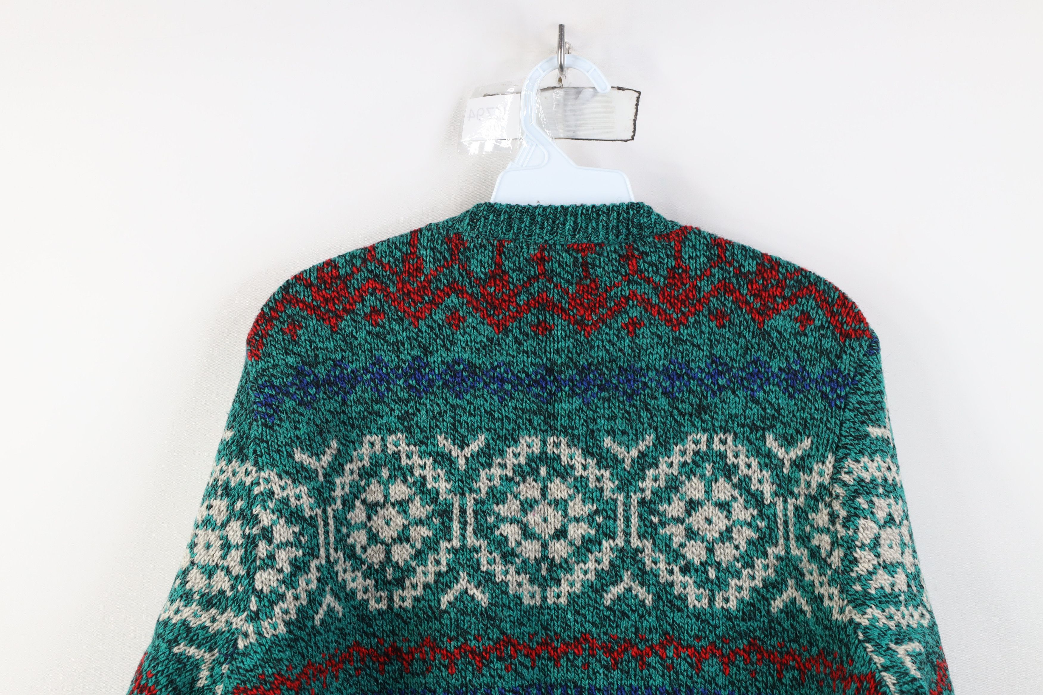 American Eagle Outfitters Vintage 90s American Eagle Outfitters Fair Isle Sweater USA Size US M / EU 48-50 / 2 - 9 Thumbnail
