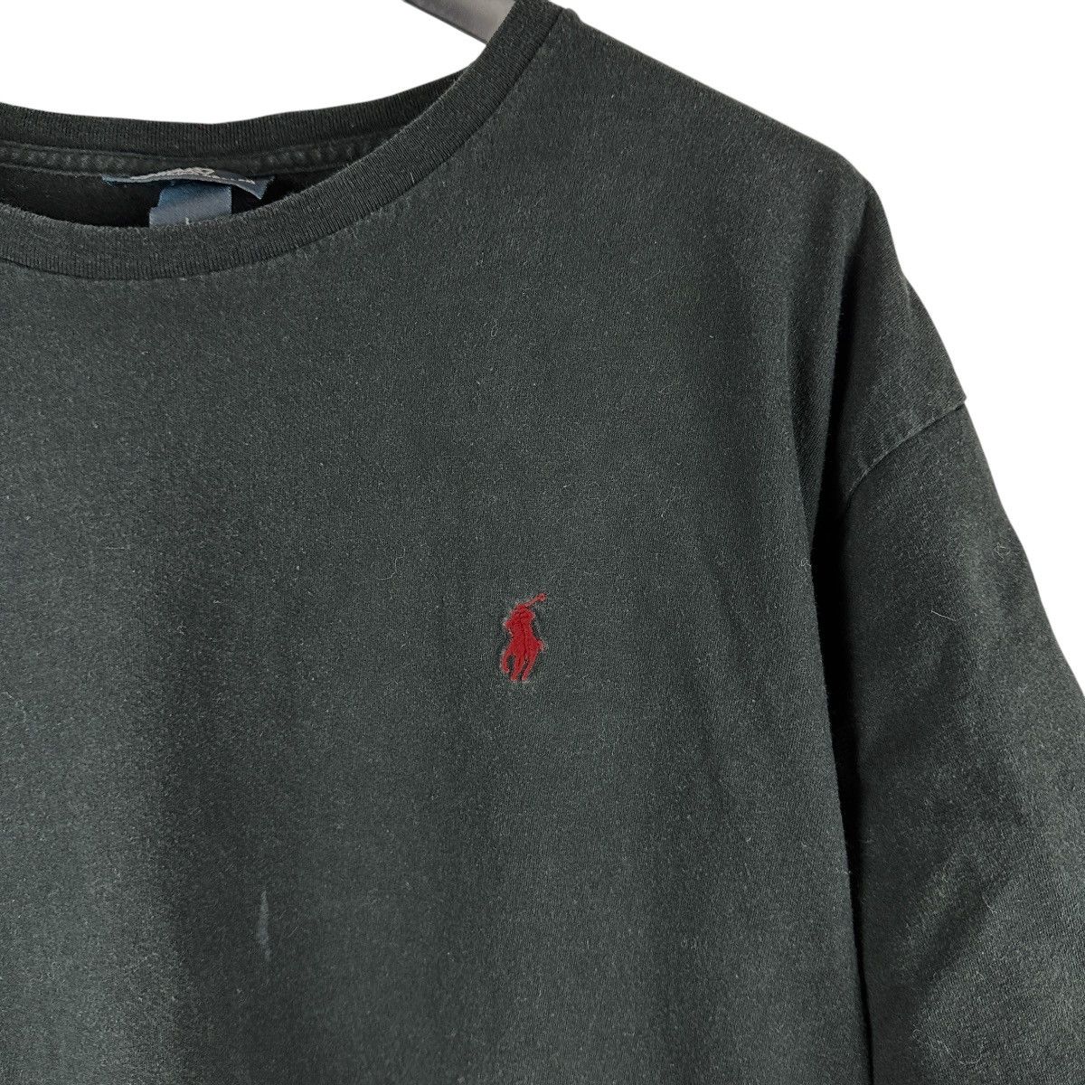 Polo Ralph Lauren × Vintage Vintage Polo Ralph Lauren Single Stitch Pony Shirt Size US L / EU 52-54 / 3 - 2 Thumbnail