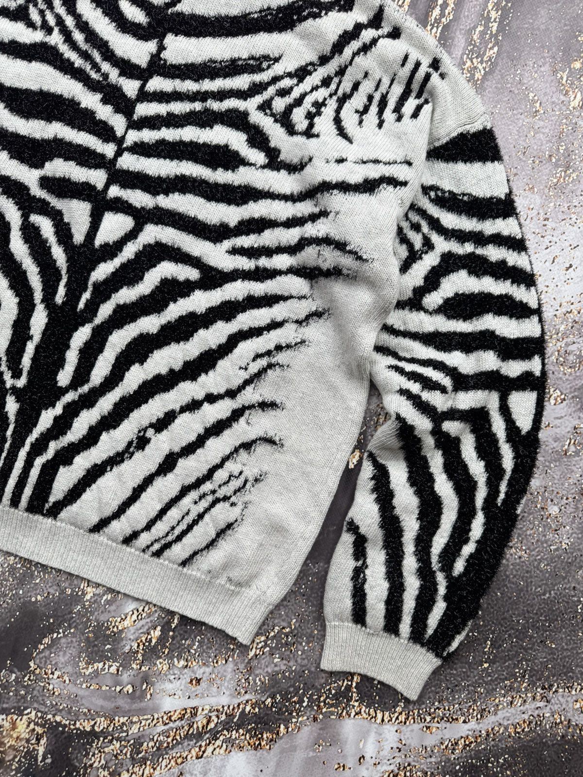 Diesel × Vintage Diesel Vintage Amazing Mohair Sweater Size M / US 6-8 / IT 42-44 - 10 Thumbnail