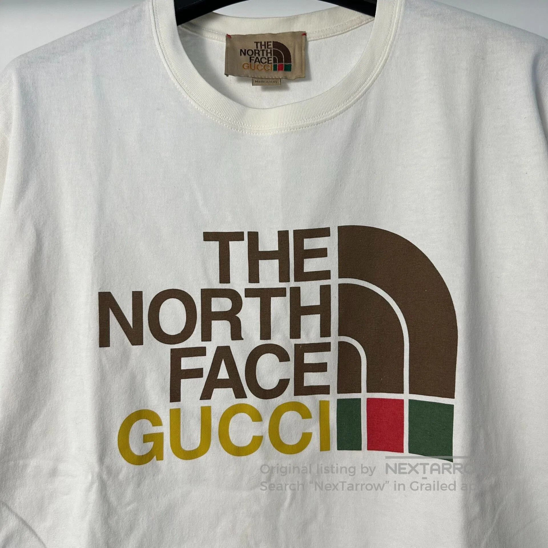Gucci gucci x the north face logo t. Size US S / EU 44-46 / 1 - 2 Thumbnail