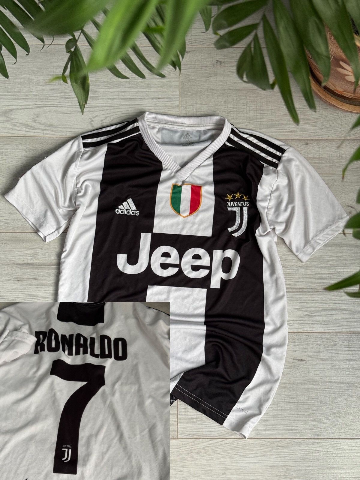 Adidas Vintage Adidas Juventus Soccer Jersey #7 Ronaldo kit Size US XS / EU 42 / 0 - 1 Thumbnail