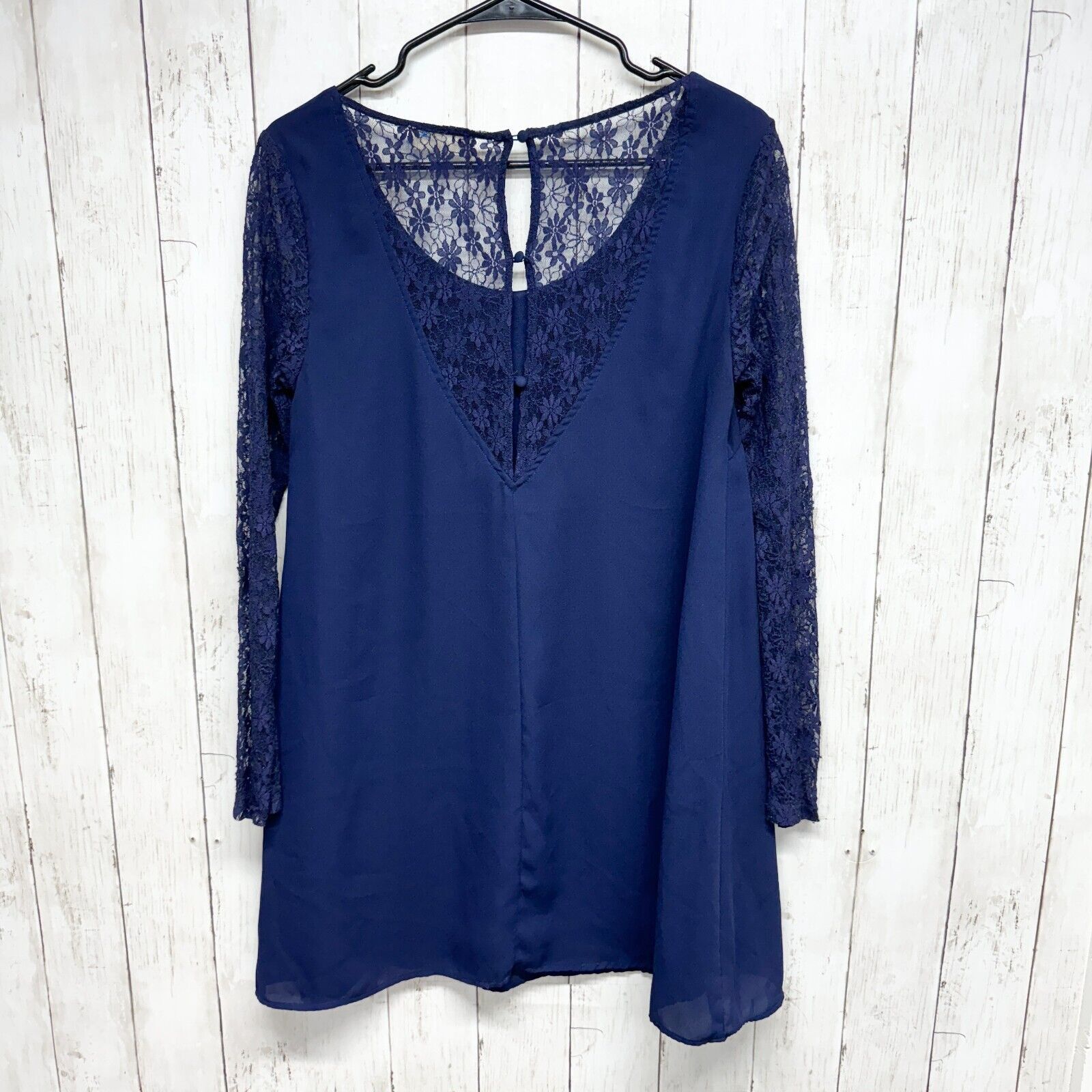 Other Altar'd State Dress Small Lace Long Sleeve Short Mini Round Size S / US 4 / IT 40 - 5 Thumbnail