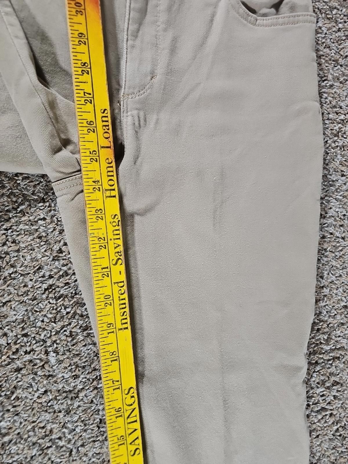 Other Gloria Vanderbilt Amanda Sz 10P Khaki Pants Size 32" / US 10 / IT 46 - 6 Thumbnail