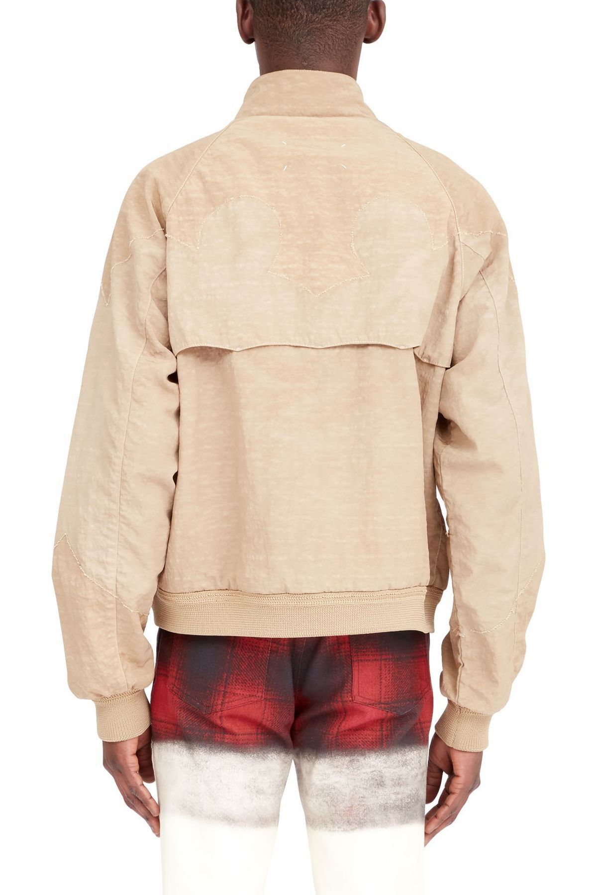 Maison Margiela o1w1db10126 Yoke Canvas Jacket in Beige Size US L / EU 52-54 / 3 - 3 Thumbnail