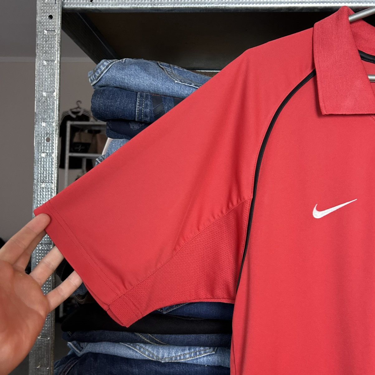 Nike Vintage Nike Manchester United 2000’s training soccer jersey Size US L / EU 52-54 / 3 - 5 Thumbnail