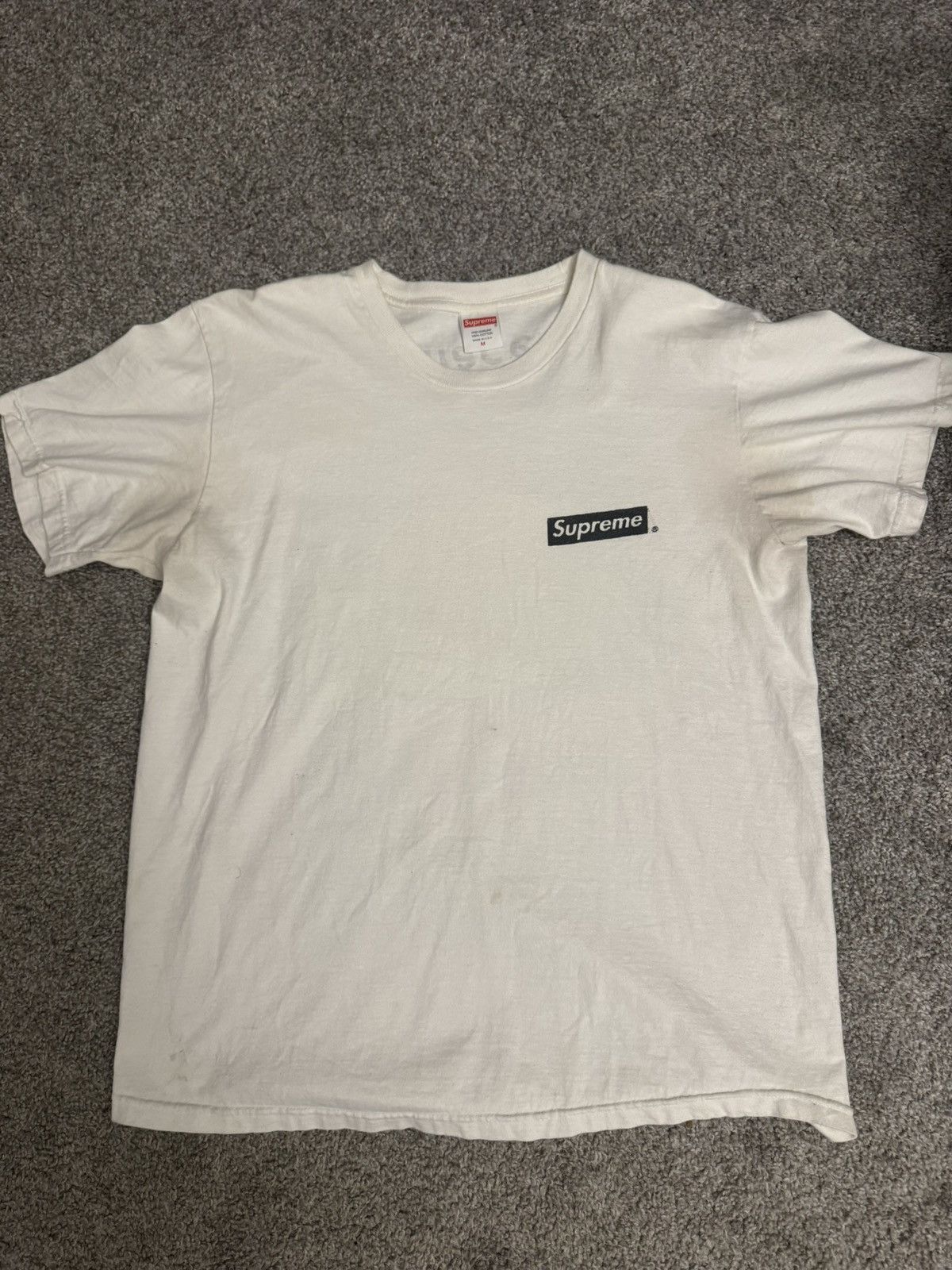 Supreme Supreme Spiral Tee Size US M / EU 48-50 / 2 - 1 Thumbnail