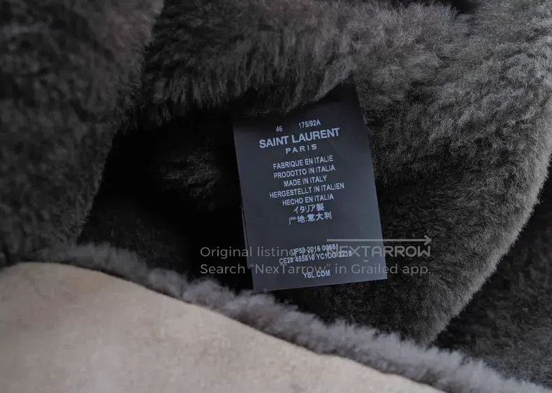 Saint Laurent Paris Saint Laurent Paris Shearling jacket Size US S / EU 44-46 / 1 - 4 Thumbnail