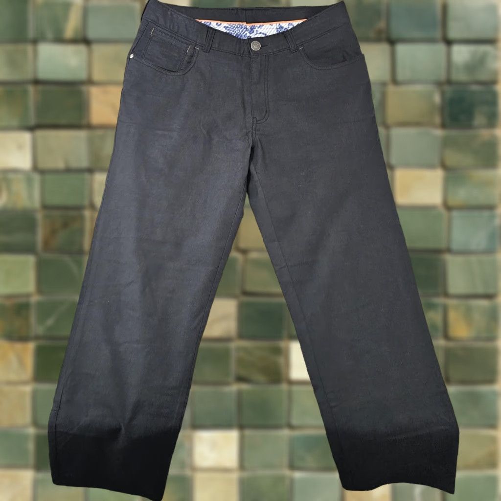 Tommy Bahama Tommy Bahama Pants Chino 32x30 Mens Black Stretch 5 Pocket Casual Twill Lyocell Size US 32 / EU 48 - 1 Thumbnail