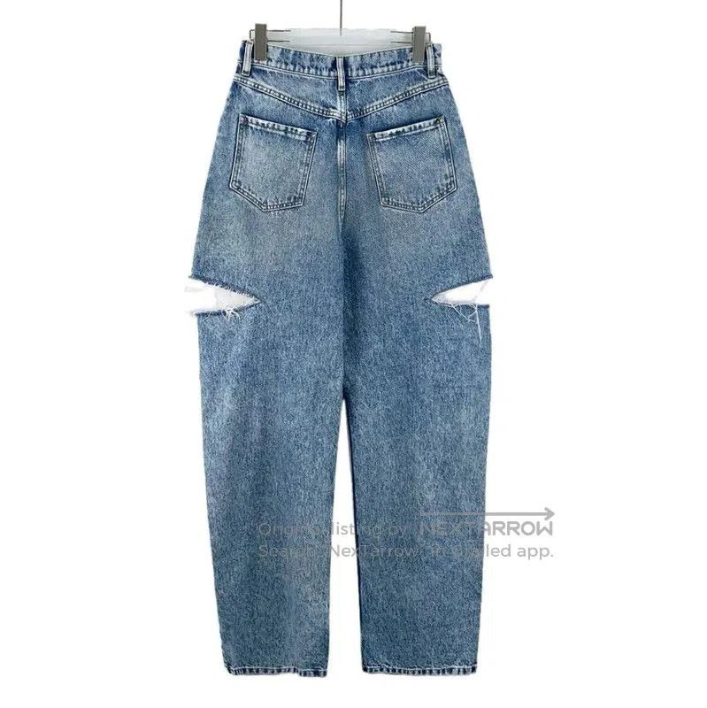 Maison Margiela Maison Margiela Women's Light Blue Denim Jeans . Size 28" / US 6 / IT 42 - 2 Thumbnail