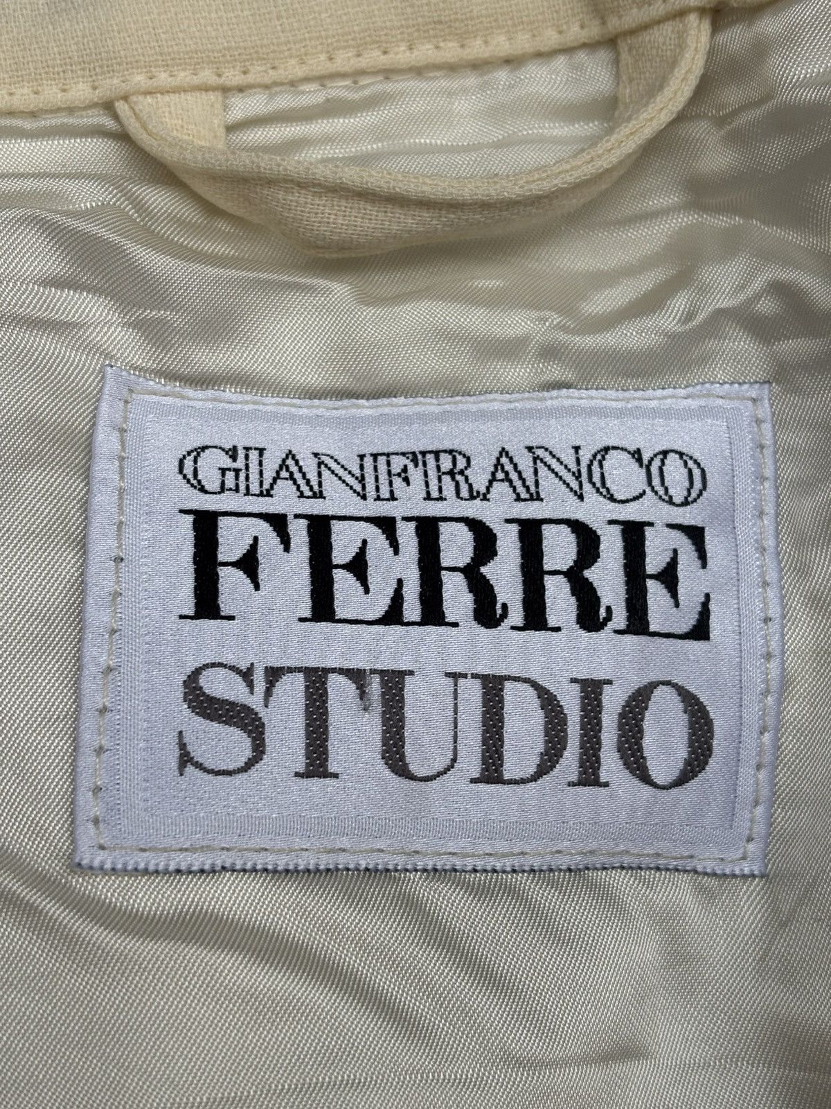 Gianfranco Ferre S/S 1992 Gianfranco Ferre Studio - Workwear Jacket Size US M / EU 48-50 / 2 - 10 Thumbnail