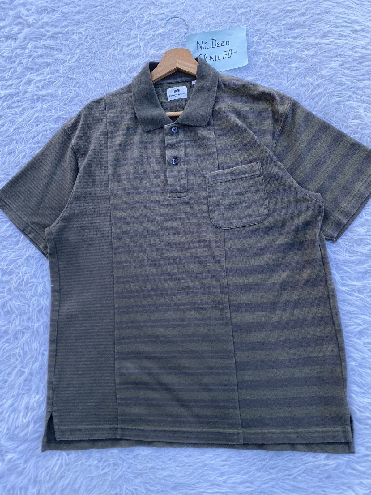 Engineered Garments Rare Engineered Garments Polo Tee Size US L / EU 52-54 / 3 - 6 Thumbnail