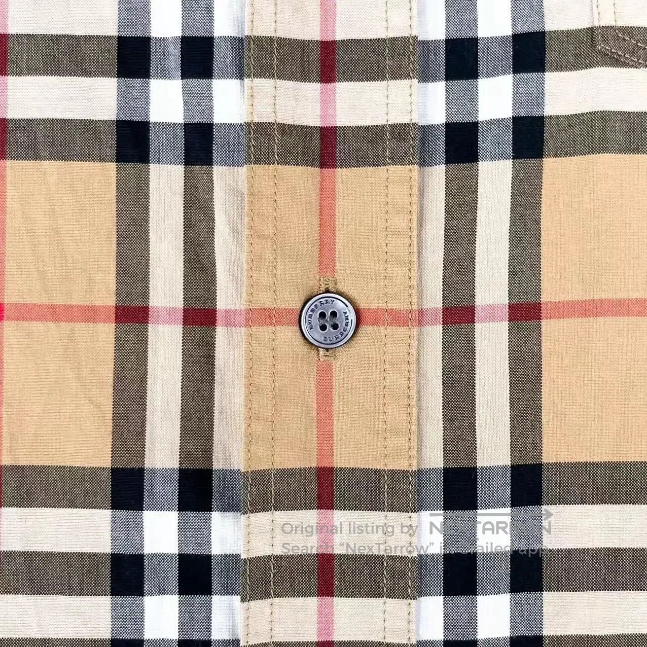 Burberry burberry short sleeve checkered shirt jacket. Size US L / EU 52-54 / 3 - 4 Thumbnail